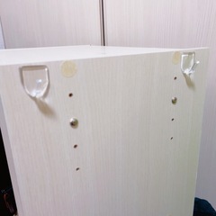 カラーボックス　ベビー服収納　ニトリの画像