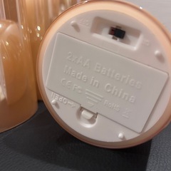 【美品】HONONARI LEDキャンドルライト 大中小3点セットの画像