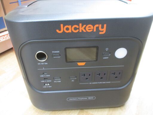 Jackery JE-1800A ポータブル電源 未使用品 開封済み リチウムイオンバッテリー 【ハンズクラフト宜野湾店】