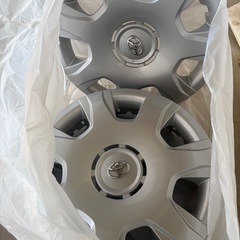 ハイエース200系8型アースカラーパッケージ　フロントバンパー　ライト　ホイールカバー　純正
の画像