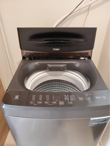 【特価】美品 ハイアール 全自動洗濯機 5.5kg