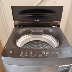 【特価】美品 ハイアール 全自動洗濯機 5.5kgの画像