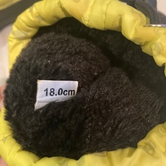 スノーブーツ　18cmの画像