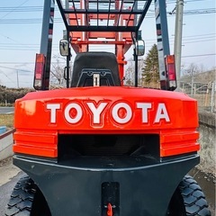 トヨタフォークリフト★5FG20★2.0t★ガソリン★マニュアル★エンジン良好★689H★格安陸送の画像