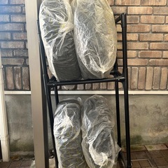 ブリヂストンスタッドレスタイヤ　ホイール付きの画像