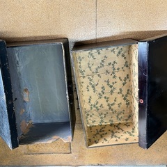 アンティーク　レトロ　衣装ケース　江戸時代　挟み箱　大名道具
の画像