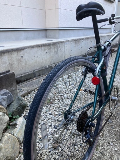 694、クロスバイク26インチグリーン
