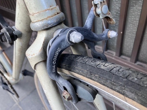 696、古いロードバイク