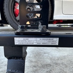 [ダイハツミラ用]カワイ製作所フルバケットシート用ローポジションシートレールの画像