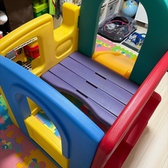 子供用滑り台の画像