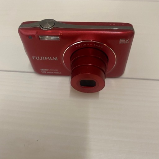 【美品】Fujifilm JX600 赤色 デジタルカメラ 本体　箱付き