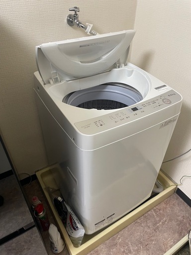SHARP 洗濯機　6kg