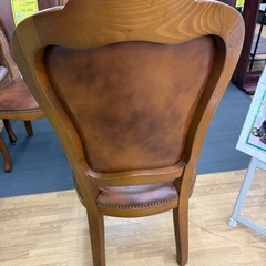 【ドリーム川西店限定】☆ジモティー見たよ割引☆ アンティーク木製フレームチェア 3 クリーニング済み 【2125560000055148 】の画像