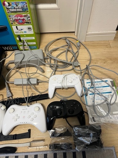 WiiU ファミリープレミアムセット 32G その他まとめ売り