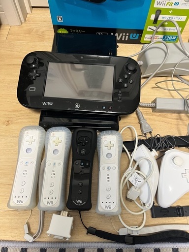 WiiU ファミリープレミアムセット 32G その他まとめ売り
