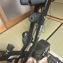 エアロバイク 家庭用 静音 フィットネスバイク 5機能  折りたたみ 16段階負 値下げ可の画像