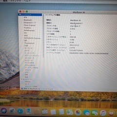 MacBook Air A1465 美品　新品充電器付きの画像
