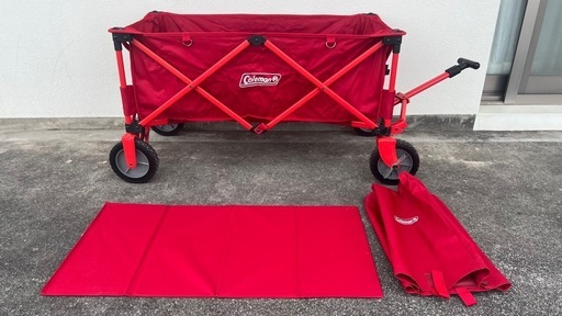 コールマン (Coleman) の「アウトドアワゴン（レッド）」