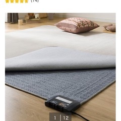 【新品未開封】ニトリのホットカーペットの画像