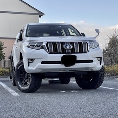 プラド　タイヤホイールセットの画像