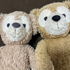 ダッフィ　ぬいぐるみ　ディズニーシー　2体セットの画像