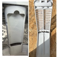 【高年式！/2024年式】全自動電気洗濯機 ブラック アイリスオーヤマ①の画像