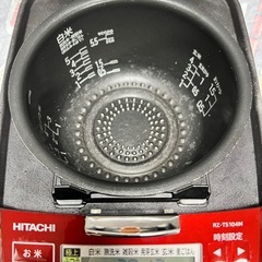 HITACHI炊飯器の画像