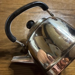 ステンレス製　やかんの画像