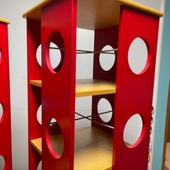 本棚 2つの画像