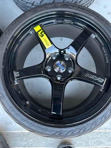 RAYS レイズ gramLIGHTS GL-57CR 19インチ５穴 PCD114 5H8.5J＋45
