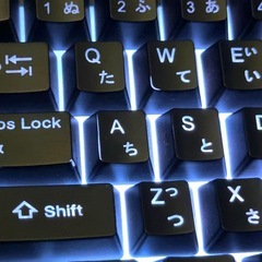 LEDゲーミングキーボード PC 光る NPET K50の画像