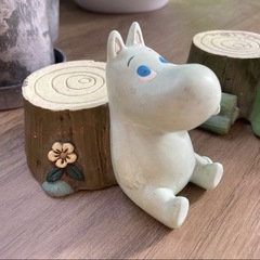 激レア品　ムーミン3点セット　レトロ　アンティーク　陶器　小物　雑貨　加藤工芸の画像