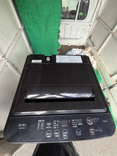 洗濯機　5.5kg 美品　女性一人暮らし使用品　【近場なら配送します】