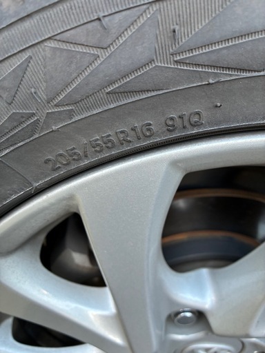 スタッドレスタイヤとホイール