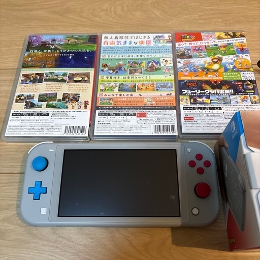 Switchライト本体、あつまれどうぶつの森、マリオ、牧場物語