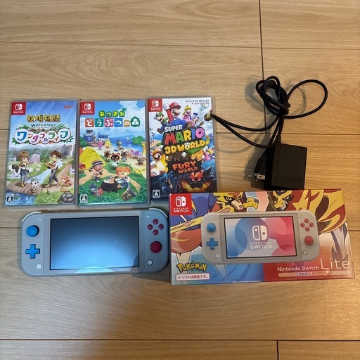 Switchライト本体、あつまれどうぶつの森、マリオ、牧場物語