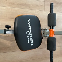 【中古】ワンダーコア オレンジ [メーカー付] 腹筋 運動用 の画像