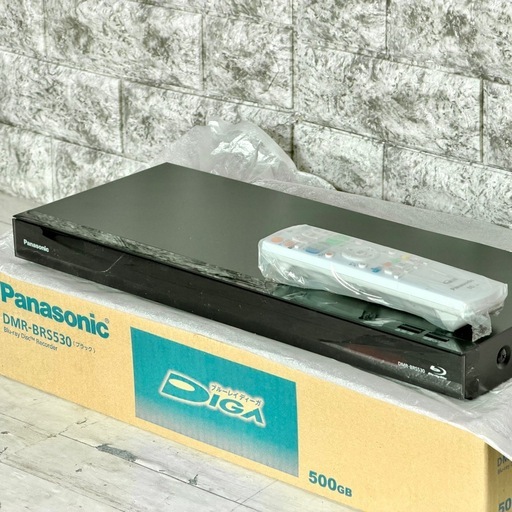 Panasonic「DMR-BRS530」HDD 500GB・シングルチューナー