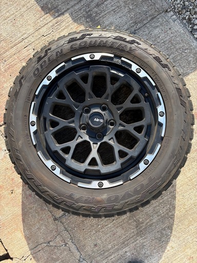 【Air/G】225/60R17 タイヤ付ホイール 4本セット