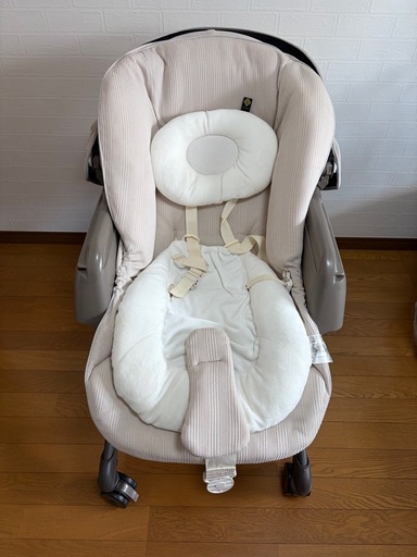 【お取引中】コンビ 電動ハイローチェア ホワイトレーベル ネムリラ AUTO SWING BEDi Long スリープシェル EG+ 