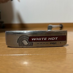オデッセイ ホワイトホット プロ #1 パター スーパーストローク装着の画像