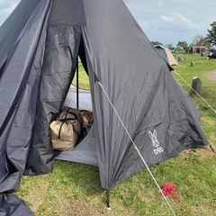 DOD ワンポールテントL  グランドシート+タープポール　セットの画像