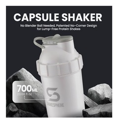 [シェイクスフィア] タンブラー オリジナル パールホワイト プロテインシェイカー 700mlの画像