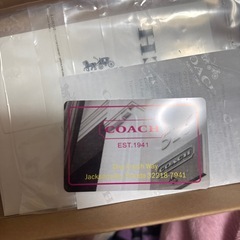COACH財布の画像