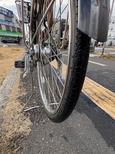 097中古YAMAHA電動アシスト自転車　8.9Ah 大阪　097