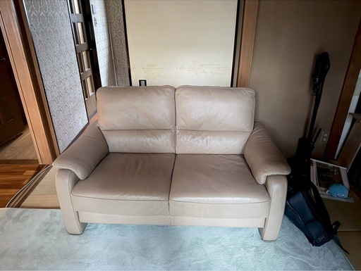 大塚家具 本革ソファー