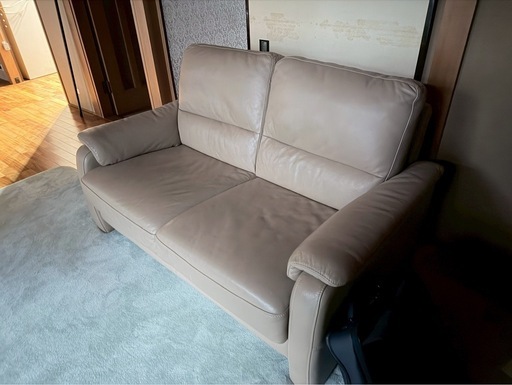 大塚家具 本革ソファー