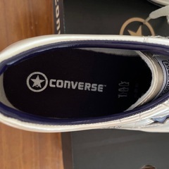 コンバースワンスター新品未使用⭐︎シルバーconverse27.5cmUS9.5の画像