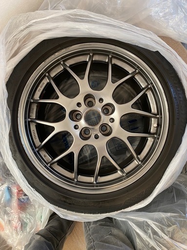 BBS RG-R 17インチ PCD 100 5穴 ブリジストン turanza