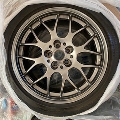 BBS RG-R 17インチ PCD 100 5穴 ブリジストン turanzaの画像